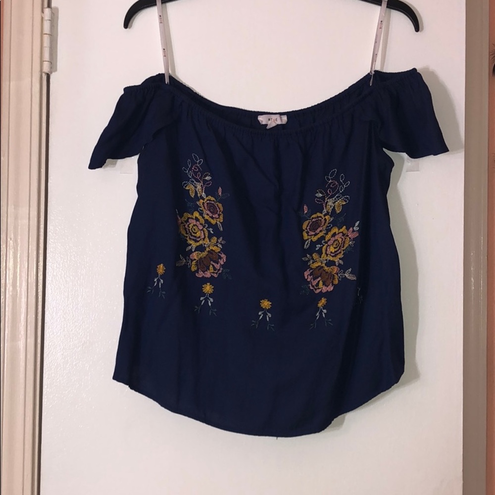 Off the shoulder top